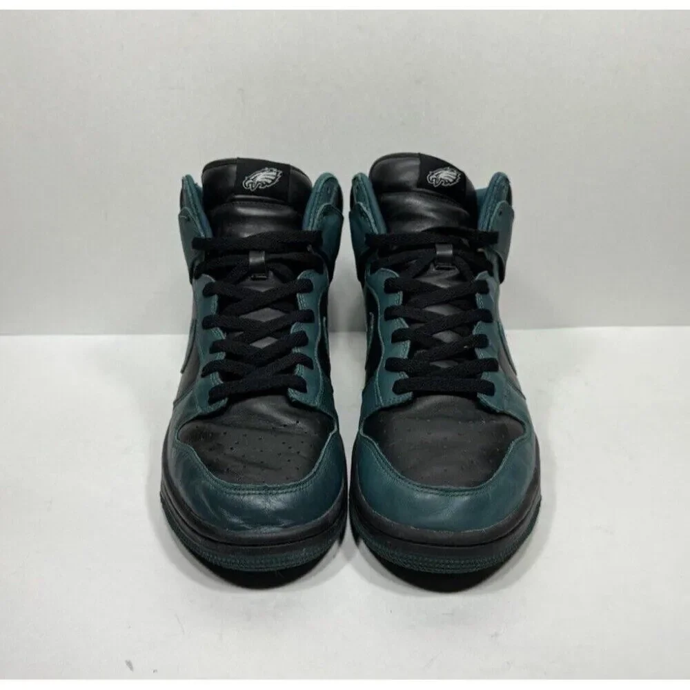 Nike Dunk High Nike iD Philadelphia Eagles Men's Size 12‎ Shoes 535078-901 Sb